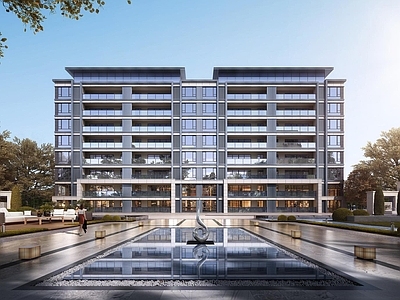 现代小区建筑设计